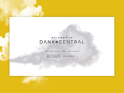 Dank Central Landing Page