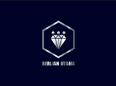 Berlian Utama Logo Design branding design logo typography