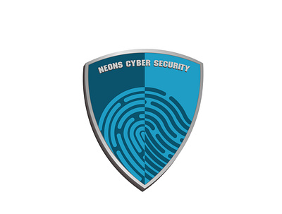 Shield Fingerprint branding design fingerprint icon logo security shield shield logo