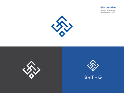 Letter S + T + G Logo Design