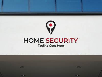 Home Security Logo adobe illustrator cc branding design graphic design illustraion logo logodesign security ui