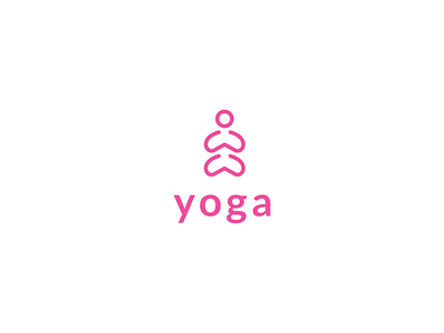 Yoga Logo adobe illustrator cc branding design health logo logodesign meditation meditation logo vector yoga yoga logo