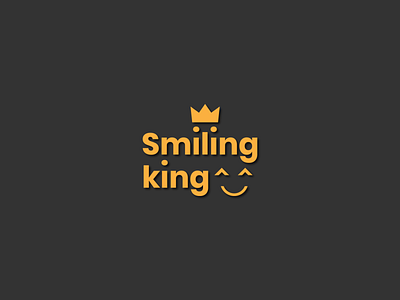 Smiling King Cafe Logo adobe illustrator cc branding cafe cafe logo design food logo king logo logo logodesign restaurant smiling logo vector