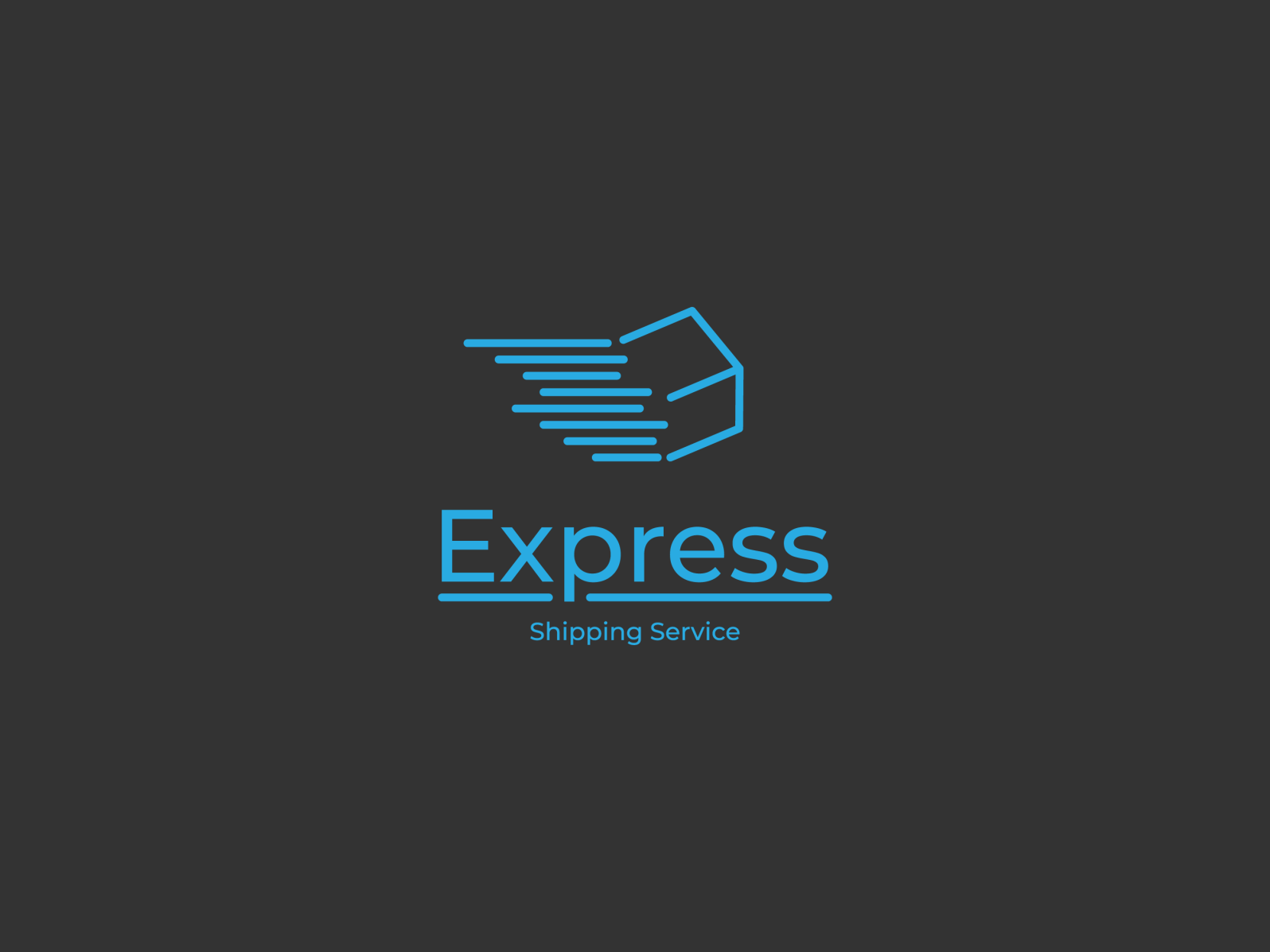 Express Shipping service logo by Ridzcreative on Dribbble
