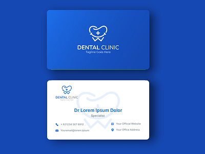 Dental Clinic Logo adobe illustrator cc branding dental dental logo dentist dentist logo design logo logodesign vector