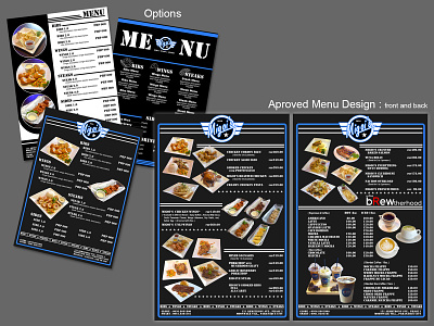 Migois final menu design advertise advertisement advertising branding design photoshop