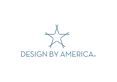 Design By America Logo america logo star