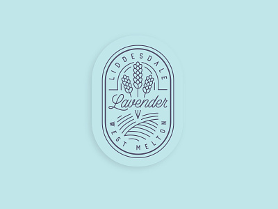 Liddesdale Lavender - Colour 1 badge branding crest label lavender line logo logo product product label