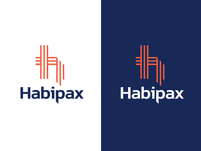 Habipax Logo Design cords h initial line style logo manufacturer nz thread weave woven