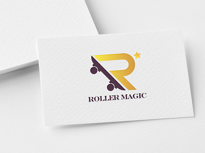 Attractive Logo Design for Roller Magic branding design graphic design illustration logo logo design typography vector