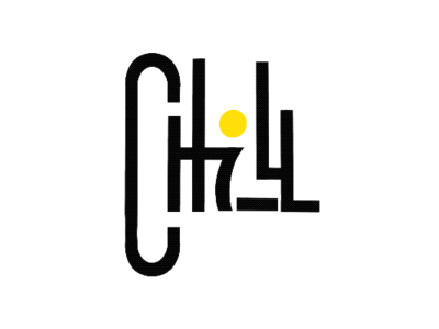Chill Typography animation chill design experimental typography hand lettering illustration illustrator logo minimal netflix procreate typography ui