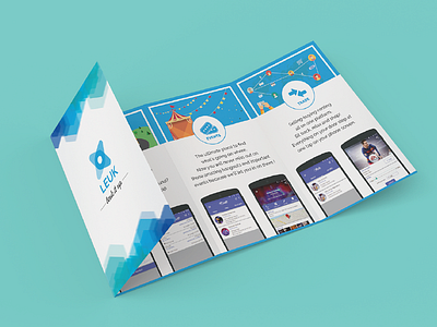 Four-fold Advertisement Brochure! agency android app branding brochure design four fold information mobile print promotion publicity
