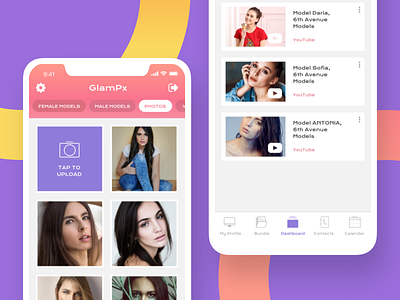 Model Photos & Videos - Mobile App for Fashion