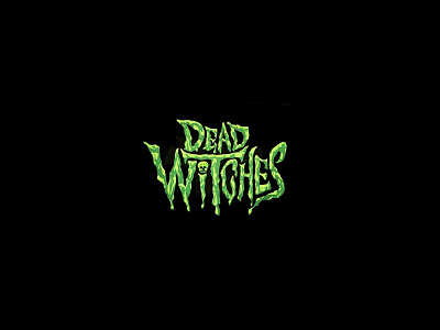 Dead Witches (UK) Logo branding illustration logo typography