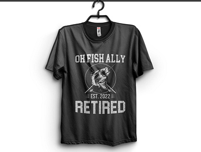 Fishing T-shirt Design black boat design fish hok fisherman fishing fishingtshirtdesign fishlover graphic design illustrator tshirt tshirtdesign