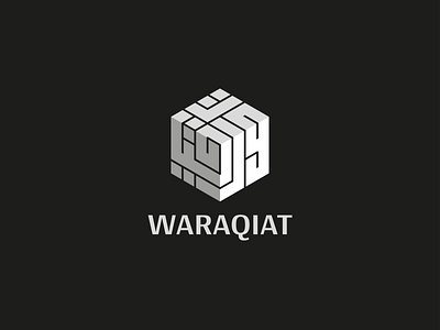 Waraqiat aadesign arabic arabic calligraphy arabic letter arabic logo brand branding design illustration logo logos typography السعودية تصميم شعار شعارات