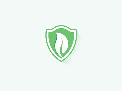  Logo Shield + leaf