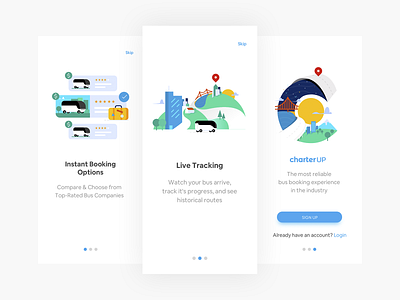 Onboarding CharterUP App