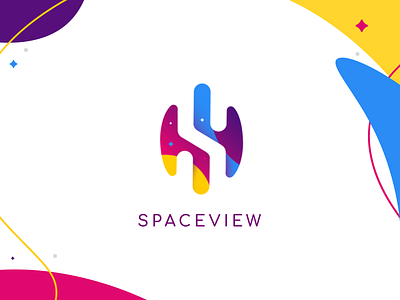 SpaceView app branding logo mobile space view