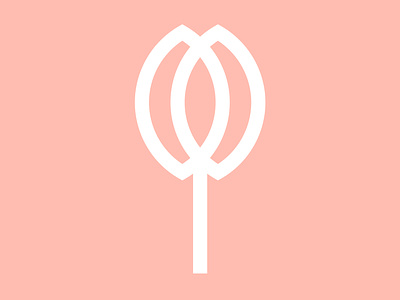 Minimal Flower Logo Mark