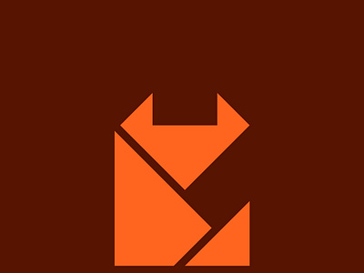 Minimal Fox Logo Mark