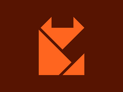 Minimal Fox Logo Mark