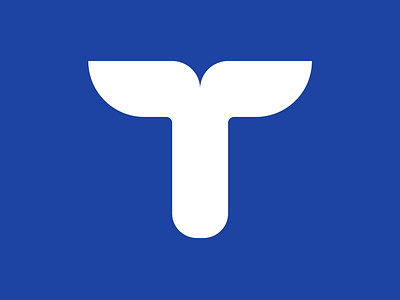 Whale Tail + Y Logo Mark