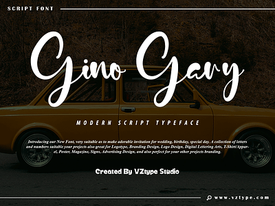 Gino Gary designfont
