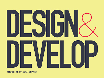 Blog Book - Design & Develop catalog design process thoughts