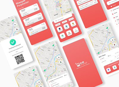 Urban Transit App app branding design exploration illustration interaction design ui uiux urban transit userexperience ux