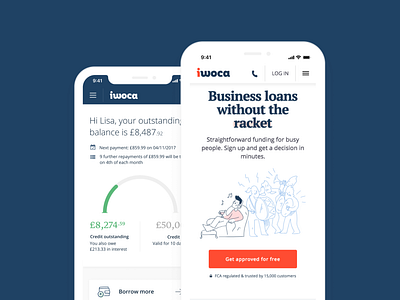 Business loans without the racket 📣 app dashboard design finance fintech mobile app ui uidesign ux web design