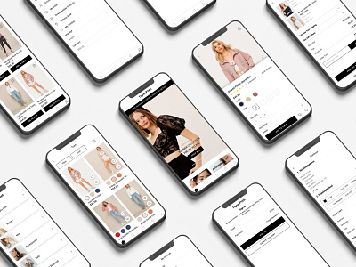 Fashion App fashion product ui