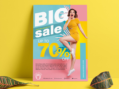 BIG Sale poster design poster poster design