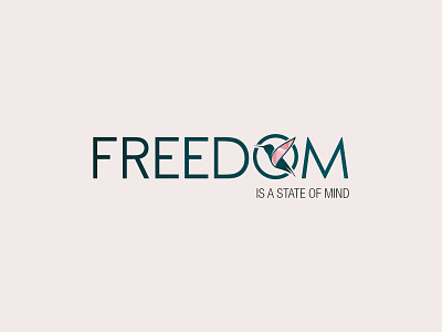Freedom design logo logo design