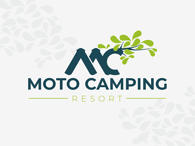 MotoCamping Logotype design logo logo design