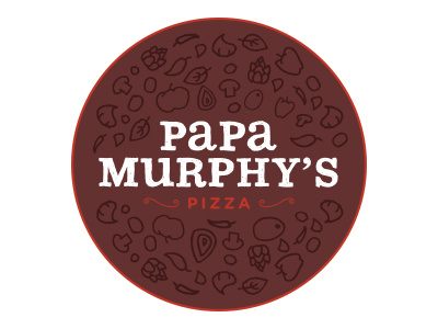 Papa Murphy's Rebrand Concept branding logo pizza