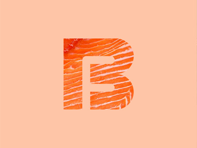 BeFit Foods Identity - Salmon befit food logo