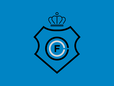 Football As Football - Carolina (Spanish) badge crest football soccer spanish style