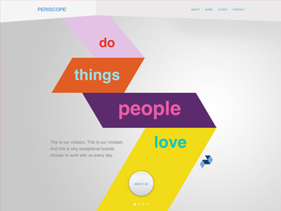 Periscope Homepage agency homepage periscope