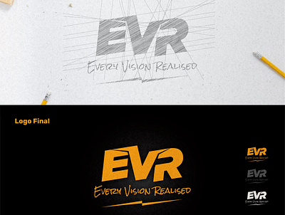 EVR logo grid brand brand identity branding branding design design female athlete grids illustration logo logo grid logodesign logotype typography vector