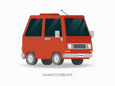 Little Van illustration cars illustration vector vectorart