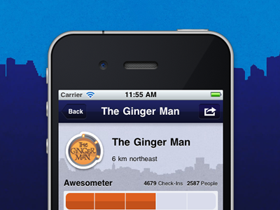 Das Ginger Man austin awesometer® awesometrics™ frank chimero goodfoot goodfootapp the ginger man tx