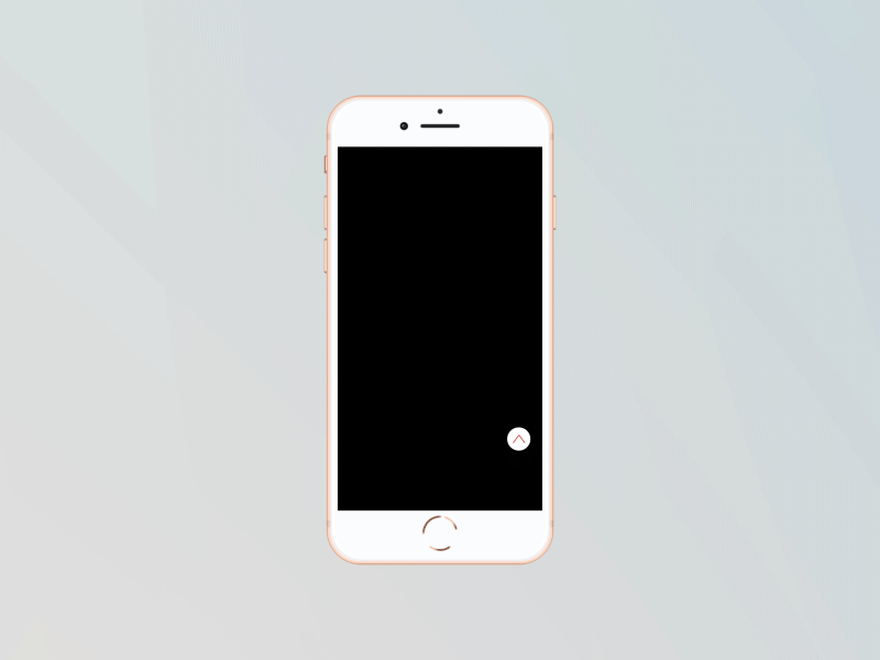 Interaction Design Experiment: stretchy cursor interaction iphone motion uidesign