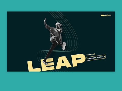 Take a Leap Web Concept