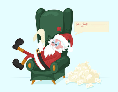 Santa Claus christmas claus graphic design illustration new year santa vector