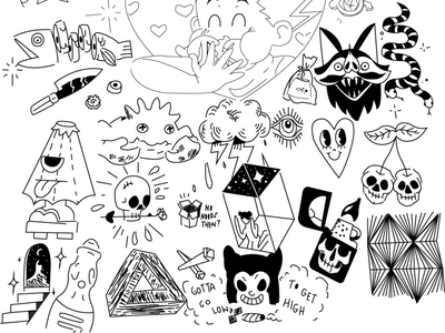 randomDoodles by runandJUMP on Dribbble