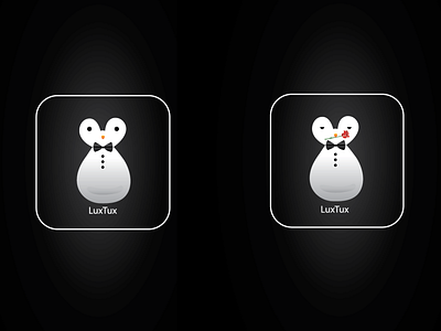 LuxTux - DailyUI 005 adobe illustrator branding dailyui dailyui 005 design illustrator logo penguin ui vector