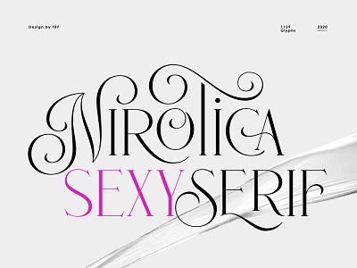 Nirotica Font art artist artwork branding design designer font graphicdesign graphicdesigner handlettering illustration illustrator lettering logo type typedesign typography typographydesign typographyinspired