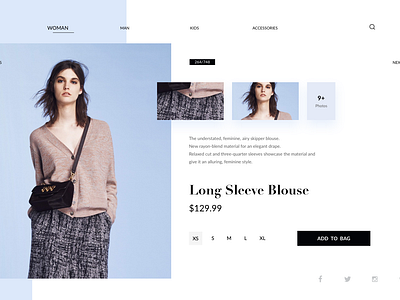 Female Clothing by 澄泓Kevin on Dribbble
