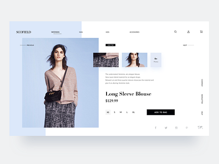 Female Clothing by Kevin Wu on Dribbble